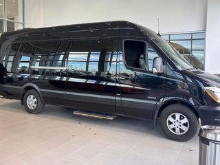 Black Mercedes Sprinter